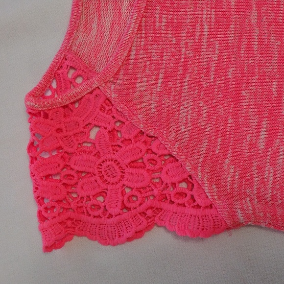 Total Girl Junior's Shirt Size M (10-12) Pink and White Blend - Picture 2 of 7